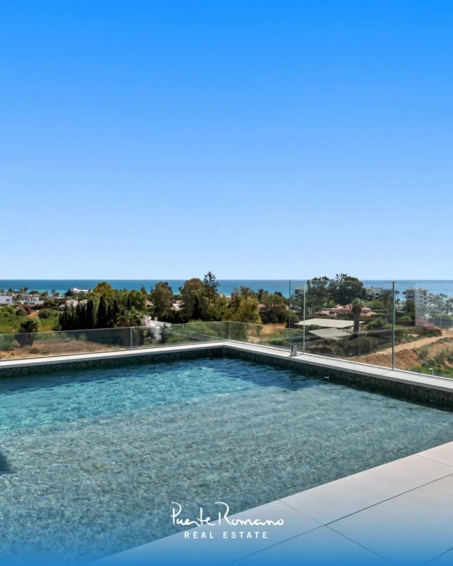 Set across the prestigious Benalús complex on Marbella’s Golden Mile, this duplex penthouse commands spectacular sea views and an effortless indoor-outdoor rhythm.❈ 280 total m² including 133 m² of terraces❈ Three en-suite bedrooms plus guest toilet❈ South-facing with panoramic sea, mountain, and garden views❈ Private rooftop terrace with plunge pool❈ Marble floors, underfloor heating, and smart home technology❈ Communal garden, pool, spa, gym, and 24‑hour security�Asking price: €3,995,000�Location: Benalús, Golden Mile, Marbella�Reference: 15356More information: https://b.link/PRRE-15356�Contact us to arrange a viewing.�#PuenteRomanoRealEstate #GoldenMileMarbella #MarbellaRealEstate