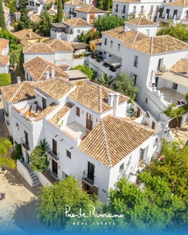 A rare turnkey residence in the heart of Las Lomas del Marbella Club Pueblo, minutes from Puente Romano and the beach.Asking price: €1,695,000❈ 198 m² total, including 43 m² of terraces❈ Two en-suite bedrooms plus guest toilet❈ Southeast-facing, flooded with natural light❈ Communal pool and social club❈ Piedra Caliza limestone and bespoke walnut throughout❈ Handcrafted Seville lighting and artisan lime finishes❈ Offered fully furnished and turnkeyEnergy Rating: In processLocation: Lomas Pueblo, Golden MileReference: 16667More information: prre.link/16667Contact us to arrange a viewing.#PuenteRomanoRealEstate #GoldenMileMarbella #MarbellaRealEstate